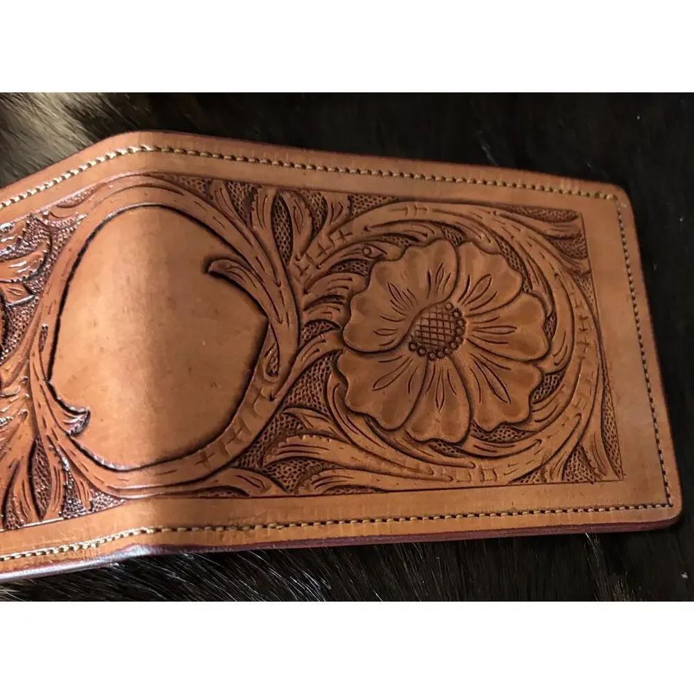 Handmade Wallet - Leather Bifold Wallet for Men - Artisan Crafted